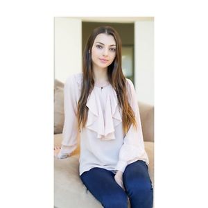 Haley Bob ruffle top